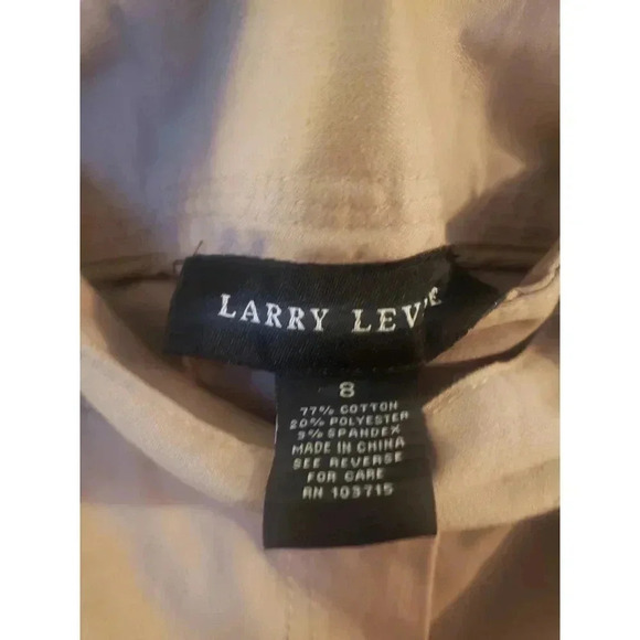Larry Levine Tan Ankle Slim Leg Pants NWT - Picture 5 of 7